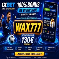 Code promo 1xBet du jour : 1X200KING – Offre de bienvenue 